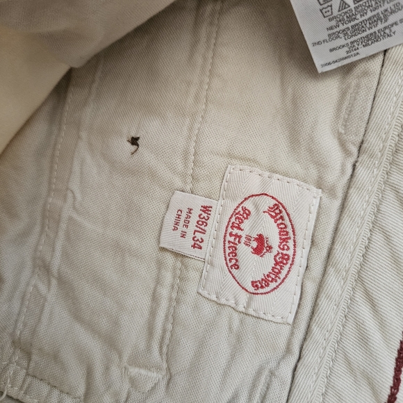 Brooks Brothers Red Fleece Chinos 36/34 - Picture 7 of 11